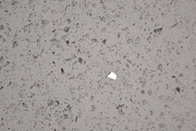 Class 3 Artificial Grey Crystal Quartz Stone Slab For Vanity Top