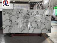 Artifical Quartz Marble Looking Quartz Slabs for Kitchentop and Worktop Indoor Decoration