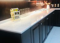 Polished Quartz Table Top Artificial Quartz Stone For Kitchen Countertops