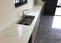 High Brightness Quartz Kitchen Floor Tiles Chemical Resistant Easy To Clean