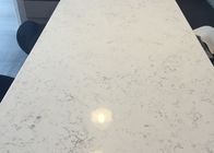 High Brightness Honed/Polished Cararra white Quartz Man Made Stone For Kitchen Table Top