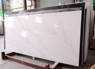 White Calacatta Indoor 30mm Quartz Kitchen Countertops