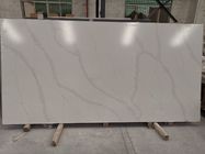 Non Porous White 3000*1600 Calacatta Quartz Stone For Vanitytop