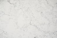 White Carrara Artificial Quartz Stone Kitchen Countertop with Antifouling