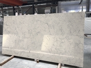 Engineering White Artificial Carrara Quartz Stone Kitchen Countertop Antifouling