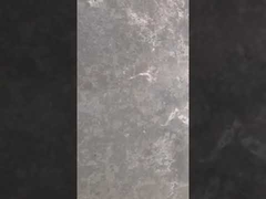 Artificial Stone Kitchen Furniture Dark Brown Vein Quartz Slabs For  Countertop