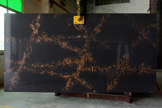 3000x1400mm Artificial Quartz Stone Countertop Easy Clean For Bench Top