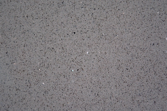 Solid Surface 19.6㎏/M2 Artificial Quartz Slabs For Table Topping