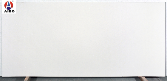 8mm Thickness Artificial White Quartz Slab For Wall Cladding