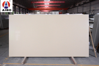 Fresh White Quartz Stone Slab polish surface With SGS NSF Certification