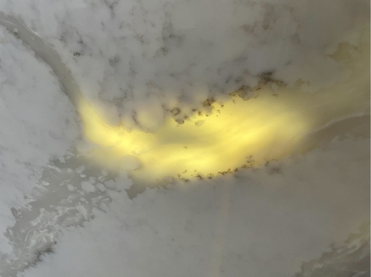 Light Transmission 6mm Artificial Quartz Stone With Granite High Ridigity