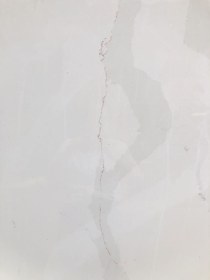 White Gold Artificial Calacatta Quartz Stone Table Top Slab For Kitchen Counter Top