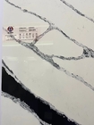 Panda White Calacatta Quartz Stone Marble Slab OEM ODM Heat Insulation