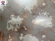 Anti Penetration Nature Marble Look Quartz Stone Kitchen Countertop Material