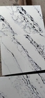 AB70713 River Black Quartz Polished Stone Slabs 3200x1600mm For Kitchen Countertops