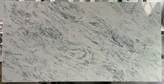 Faux Stone Siding Panels Grey Quartz Slab Bathroom Vanity Tops