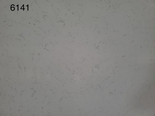 NSF Artificial Quartz Stone Slabs Cararra White Quartz Slab For Kitchen Top