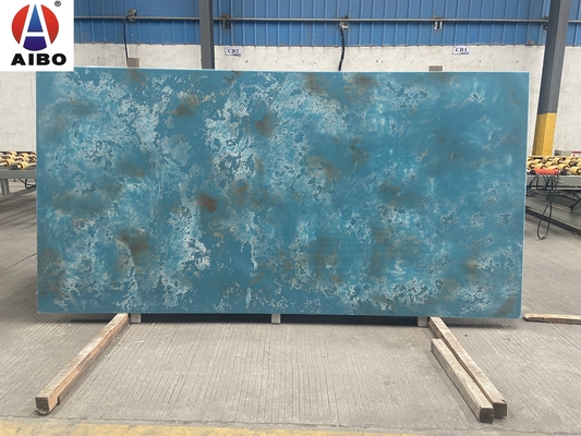View larger image  Calacatta Blue Marble Tile Flooring Polished White Onyx Marble
