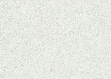 Anti Faded Polished Artificial Quartz Stone Bathroom Worktops Strong Resistance To Scratch