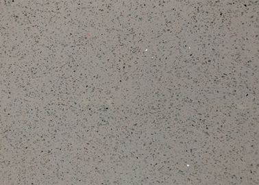 Anti Faded Polished Artificial Quartz Stone Bathroom Worktops Strong Resistance To Scratch