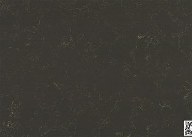 Brown Artificial Quartz Stone Slabs Countertops 18mm 10mm Thickness