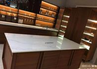 Artificial Quartz Stone Kitchen Top UV Cutting Strong Resistance To Scratch