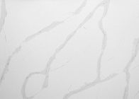 High Hardness White Gray Quartz Countertops Engineered Quartz Tile Anti Slip