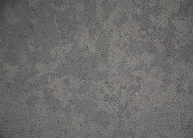 High Density Grey Quartz Countertops , Anti Faded Artificial Quartz Stone Slabs
