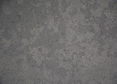 High Density Grey Quartz Countertops , Anti Faded Artificial Quartz Stone Slabs