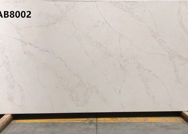 Hardness Scale Non Toxic Artificial Quartz Stone Slabs Heat Resistance For Kitchen Countertop