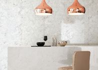 Custom Size Composite Quartz Wall Panels Quartz Tile Shower Walls Anti Slip
