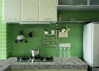 Durable High Tenacity Green 20MM Quartz Stone Countertops Home Decoration