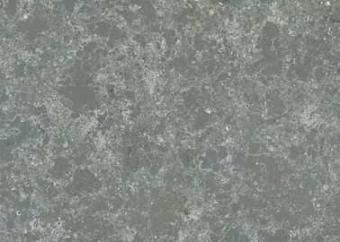 Glass Grey High Hardness Grey Countertops Quartz Environmental Friendly Building Materials