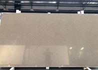 High Density Brown Quartz Stone Kitchen Countertop Materials Quartz Non Slip