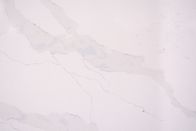 High Density Decoractive 3000*1500 White Calacatta Quartz Stone For Kitchen Countertops