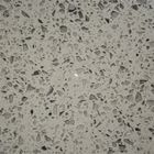 Silver Grey Glass Surface 2.2g/cm2 18MM For Quartz Vanity Top
