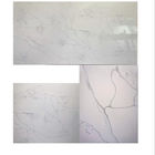 3200×1800×18MM White Calacatta Quartz Stone Leathered Treatment