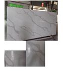 3200x1600MM Calacatta Quartz Surface Stone For Kitchen Countertops