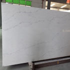 3000x1400MM White Calacatta Quartz Stone For Wall Tile And Floor Tile