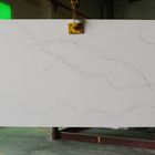 Marble Texture Artificial Quartz Stone For Workshop,6.5 Mohs hardness
