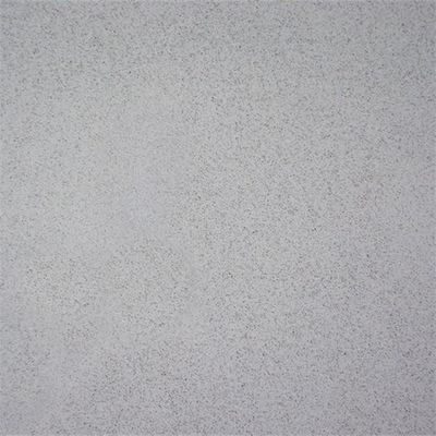 Non Toxic Grey Quartz Stone Brushed Finish For Kitchen Countertop Vanity