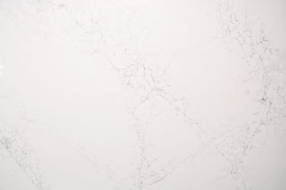 Indoor Decoration Calacatta Quartz Stone Countertops 2.45g/cm3 Density