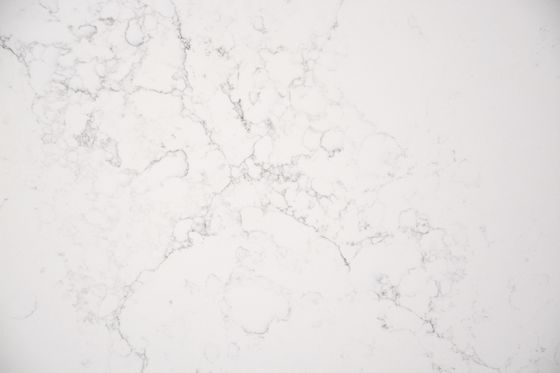 Indoor Decoration Calacatta Quartz Stone Countertops 2.45g/cm3 Density