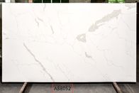 93% Natural Quartz Vanity Tops Artificial Calacatta White Quartz Slab SGS