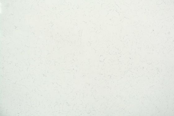 Artificial White Carrara Quartz Stone Slab For Bathroom Vanity Top