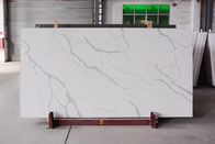 White Engineered Artificial Quartz Stone Countertop For Kitchen And Bathroom Floor Tiles