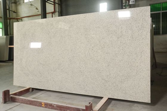 Polished Quartz Marble Engineered Stone Vanity Top 3250x1850x20mm