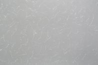 Bench Top Decoration Grey Artificial Cararra Quartz Stone Sheet Easy Clean