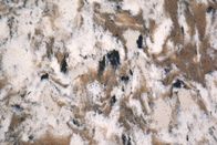 Engineered Synthetic Mix Color Quartz Countertops 7 Mohs Hardness