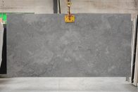 Solid Grey Calacatta Quartz Stone For Countertops Construction